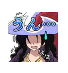 ONE PIECE 金棒のアルビダ 萌えスタンプ 3（個別スタンプ：24）