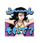 ONE PIECE 金棒のアルビダ 萌えスタンプ 3（個別スタンプ：30）