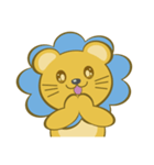 らいおん？はーと【文字なし2】（個別スタンプ：1）