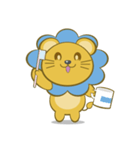 らいおん？はーと【文字なし2】（個別スタンプ：2）