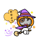 ぶち犬 ハロウィーン（個別スタンプ：2）