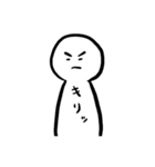 自分の顔を表したいスタンプ。（個別スタンプ：18）