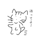 こまり顔のねこ。（個別スタンプ：6）