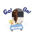 ワンチャンの1日5（個別スタンプ：8）