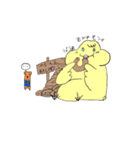とりさんとねこふくろう（個別スタンプ：8）