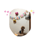 日常使えるモカくぅスタンプ（個別スタンプ：14）