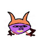 印象の強い悪魔（個別スタンプ：4）