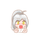 無口で元気な女の子（個別スタンプ：12）
