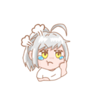 無口で元気な女の子（個別スタンプ：13）