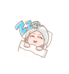 無口で元気な女の子（個別スタンプ：16）