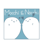 Mocchi ＆ Nocchi（個別スタンプ：1）