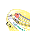 のんびりシュールなのぼりざる（個別スタンプ：12）