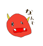 パンダくんと鬼（個別スタンプ：2）