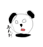 パンダくんと鬼（個別スタンプ：16）