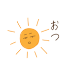やる気のない太陽（個別スタンプ：3）