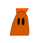 人間からエビフライに転生してしまった伊藤（個別スタンプ：3）