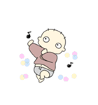 シュールなベイビーの日常（個別スタンプ：17）