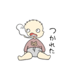 シュールなベイビーの日常（個別スタンプ：24）
