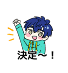 ここが…memento mori（個別スタンプ：12）