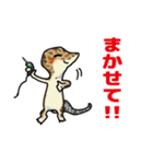 レオパ・トカゲのスタンプ（個別スタンプ：18）