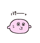 ぴんくのあざらし（おしゃべり）（個別スタンプ：4）