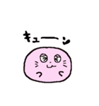 ぴんくのあざらし（おしゃべり）（個別スタンプ：5）