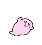 ぴんくのあざらし（おしゃべり）（個別スタンプ：20）