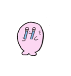 ぴんくのあざらし（おしゃべり）（個別スタンプ：21）