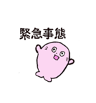 ぴんくのあざらし（おしゃべり）（個別スタンプ：38）