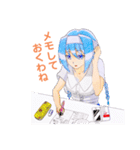 頑張る巫女お姉さんと愉快な仲間たち 5（個別スタンプ：25）