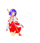 頑張る巫女お姉さんと愉快な仲間たち 5（個別スタンプ：33）