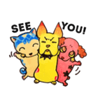 もんわん ユニークなイヌ（個別スタンプ：8）