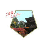 日本の秋・紅葉（個別スタンプ：3）