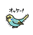 いつでもセキセイインコ ver2（個別スタンプ：22）