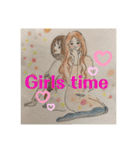 soyoka-art-lady①（個別スタンプ：6）