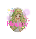soyoka-art-lady①（個別スタンプ：9）