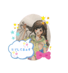 soyoka-art-lady①（個別スタンプ：11）
