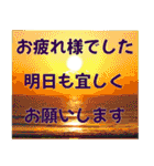 超シンプルメッセージカード風敬語スタンプ（個別スタンプ：19）