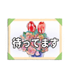 花に温かい言葉をそえて（個別スタンプ：23）