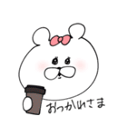 限界オタクくま。。。（個別スタンプ：6）