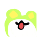 カエルのたねばくだん！（個別スタンプ：2）
