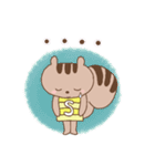 しまさと公式LINEスタンプ しまりすちゃん（個別スタンプ：24）