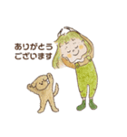 夏ちゃんとコアさんと秋（個別スタンプ：10）