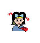 60年代の女の子（個別スタンプ：8）