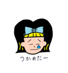 60年代の女の子（個別スタンプ：28）