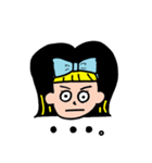 60年代の女の子（個別スタンプ：31）