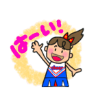 Go！Go！チアリーダー★（個別スタンプ：4）