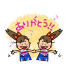 Go！Go！チアリーダー★（個別スタンプ：8）