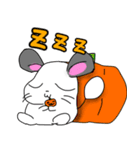 ちんまり！ リモートハロウィン ちんちら！（個別スタンプ：16）