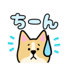 デカ文字見やすい犬のモモちゃんスタンプ（個別スタンプ：29）